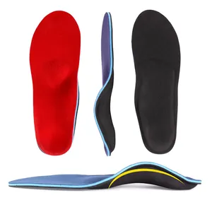 Arch Support Orthotic Insoles with Metatarsal Pad for Plantar Fasciitis,Flat Feet,Heel Pain Over Pronation Orthopedic Insoles