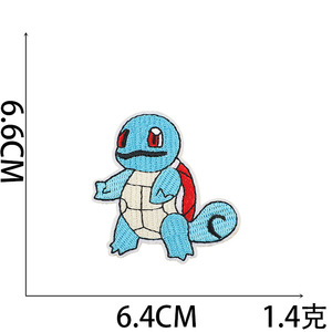 Parches <span class=keywords><strong>de</strong></span> Tela con Diseño <span class=keywords><strong>de</strong></span> Poke Pika, Adhesivos Decorativos Bonitos y Alegres para <span class=keywords><strong>Ropa</strong></span> y Bolsas, Bordados, <span class=keywords><strong>de</strong></span> Dibujos Animados - Product Image 4