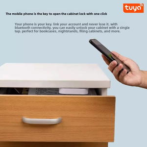 <span class=keywords><strong>Cerradura</strong></span> Electrónica para Muebles con Control Remoto a través <span class=keywords><strong>de</strong></span> la Aplicación Tuya Smart Home, Desbloqueo Remoto, Alta Seguridad, Sin Llave, RFID - Product Image 2