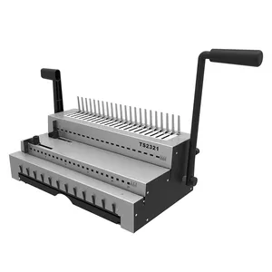 RAYSONTS2321コームおよびワイヤーバインディングマシンヘビーデューティー使用 - Product Image 1