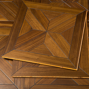 AVANTIMORA Parquet de Nogal Negro Multicapa de 12 mm, Grado ABC, Acabado Rústico de Gran Uniformidad y Alto Brillo, Diseñado para Restaurantes - Product Image 1