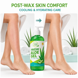 Gel Profesional para el Cuidado Posterior a la Depilación, Calma la Irritación de la Piel por Afeitado, Hidratación con Aloe, Piernas, Brazos, Axilas, Gel para el Cuidado Posterior a la Depilación con Aloe - Product Image 2