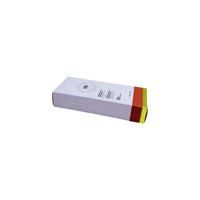 Boîte à cosmétiques personnalisée de luxe avec dorure à chaud et vernis sélectif UV, emballage en papier souple pliable pour pot de crème visage haut de gamme