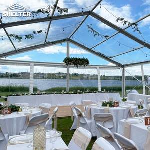 <span class=keywords><strong>Tente</strong></span> de fête transparente en PVC 400 <span class=keywords><strong>places</strong></span>, <span class=keywords><strong>tente</strong></span> de mariage avec intérieur de luxe - Product Image 4