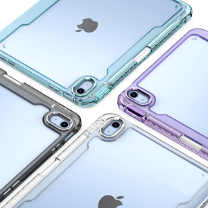 Custodie Trasparenti in Acrilico <span class=keywords><strong>per</strong></span> <span class=keywords><strong>iPad</strong></span> 10a Gen 10.9'' 2022 e <span class=keywords><strong>iPad</strong></span> A16 11a Gen 2025 con Slot <span class=keywords><strong>per</strong></span> Pencil, <span class=keywords><strong>Cover</strong></span> Ultra Sottile in Metallo con Protezione Fotocamera - Product Image 2