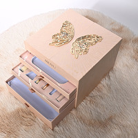 Tiroir en papier multifonction gaufré avec logo personnalisé, boîte de rangement, affichage, emballage cadeau multi-tiroirs coulissant pour bijoux cosmétiques