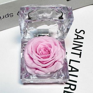 Fiore artificiale immortale eterna rosa acrilico anello scatola <span class=keywords><strong>regalo</strong></span> di san valentino <span class=keywords><strong>festa</strong></span> <span class=keywords><strong>regalo</strong></span> di compleanno per fidanzata <span class=keywords><strong>mamma</strong></span> - Product Image 6
