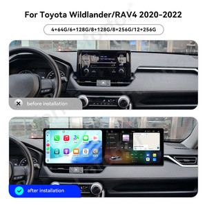 หน้าจอสัมผัสคู่ขนาด 10.1 นิ้ว สำหรับ Toyota Wildlander/RAV4 ปี 2020-2022 ระบบ Android 15 เครื่องเล่นนำทาง GPS ในรถยนต์ วิทยุไร้สาย รองรับ Carplay อัตโนมัติ - Product Image 5