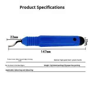 Grattoir d'ébavurage industriel Nb1100 Couteau <span class=keywords><strong>de</strong></span> coupe en acier inoxydable Lame Bs1010 3010 Lame <span class=keywords><strong>de</strong></span> tube <span class=keywords><strong>de</strong></span> cuivre à chanfreinage interne - Product Image 6