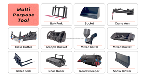מלגזה קדמי קטן מלגזה הידראולי משאית דיזל 5t 6m 10m telhandler מושלם לבנייה - Product Image 5