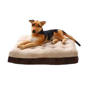 Coussin pour chien rectangulaire de haute qualité, lavable, épais, antidérapant, pour niche ou lit. - Product Image 3