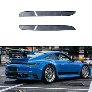 Modification et amélioration de voiture 2019-2024, réflecteur de pare-chocs, feu d'avertissement de freinage, bande décorative pour 911 992 - Product Image 1