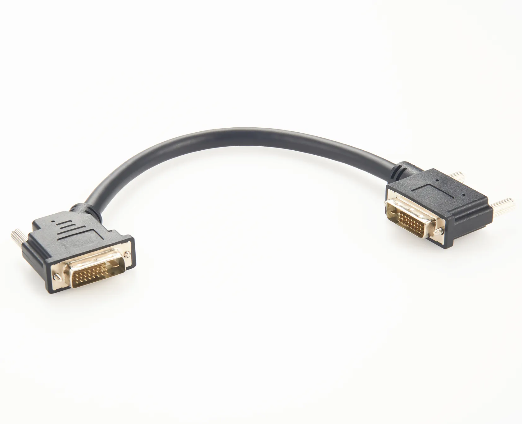 DVI(24+1) M to DVI M 90 degree Cable