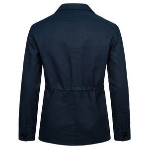 Nuova <span class=keywords><strong>Giacca</strong></span> Cargo Multitasche con Risvolto da <span class=keywords><strong>Uomo</strong></span>, Cappotto Casual in <span class=keywords><strong>Lino</strong></span> - Sehe Fashionbisou - Product Image 6
