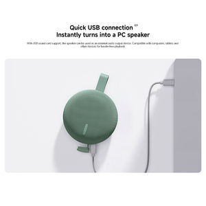 Haut-parleur portable V6.0 avec micro intégré, jusqu'à 15 heures d'autonomie, utilisation en extérieur, chargement USB Type-C, design en plastique - Product Image 5