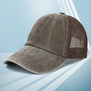 Trucker Cap Breathable Mesh Adjustable Adult Spring <b>Summer</b> Sun Protection Outdoor <b>Hat</b> - Product Image 2