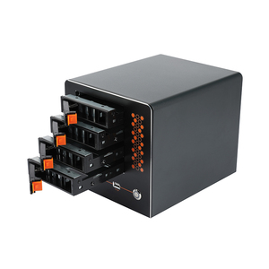 Système barebone de serveur NAS RGeek NAS04A à 4 baies avec échange à chaud, <span class=keywords><strong>grand</strong></span> stockage, châssis en rack, serveur de stockage de fichiers réseau professionnel - Product Image 2