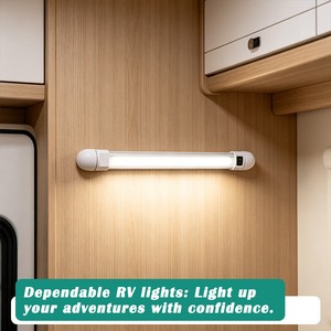 Lámpara LED de <span class=keywords><strong>Techo</strong></span> para RV de 12V, 12 Pulgadas, Iluminación Interior con Interruptor, Lámpara para Armario, Guardarropa, Autocaravana, Camión, Yate - Product Image 3