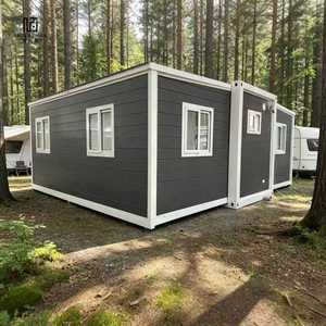 Casa Container Prefabbricata Espandibile Personalizzata 20FT 40FT, Casa Modulare in Acciaio con Cucina - Product Image 2