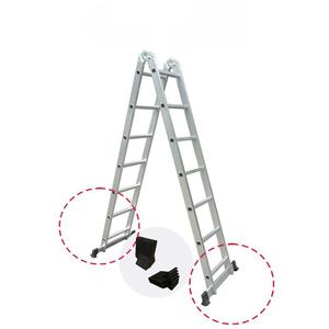 Pasarela de Aluminio de Diseño Industrial, Rejilla Metálica Perforada, Escalera de Plataforma, <span class=keywords><strong>Escaleras</strong></span> <span class=keywords><strong>Plegables</strong></span> de Acero para Uso en Apartamentos - Product Image 6