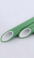 Bonne qualité PPR tuyau PN20 Tube d'eau en plastique haute pression vert PPR plombier tuyaux Hot Melt prise connexion 20-80C haute
