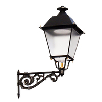 Austarlux Villa Pro. Lámpara de Pared, Apertura sin Herramientas, Farola Urbana Moderna LED AC para Jardín, Uso en Exteriores, Construcción de Aluminio IP66, 30W-120W