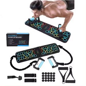 Barra de Entrenamiento Multifuncional para Ejercicios Musculares, Tabla de Flexiones Plegable para Fitness - Product Image 2