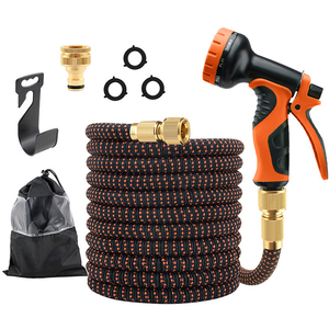 Flexible Garden Hose 100 FT <b>Expandable</b> Garden Hose Kit Lightweight Water <b>Pipe</b> for Backyard Garden and Pet Bathing - Product Image 6