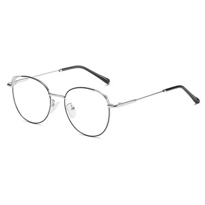 Occhiali da lettura in metallo gattino occhiali da lettura Anti-luce blu donna uomo occhiali con montatura - Product Image 3