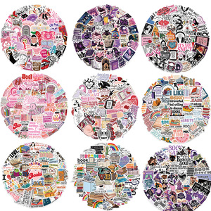 50 Pièces Autocollants Décoratifs DIY Adorables et Étanche en PVC, Vente en Gros pour Téléphone, Agenda, Ordinateur Portable, Jouets d'Enfants - Product Image 2