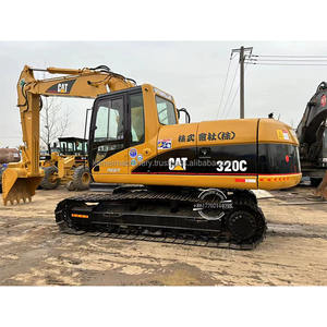 Excavatrice hydraulique utilisée de chenille de CAT 320C 320D fiable pour des projets de construction et de terrassement pelles sur chenilles 320D 320D2 - Product Image 1
