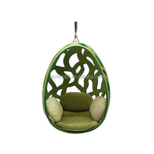 <span class=keywords><strong>Fauteuil</strong></span> <span class=keywords><strong>suspendu</strong></span> nordique en coque creuse pour balcon et intérieur, chaise suspendue en fibre de verre - Product Image 5