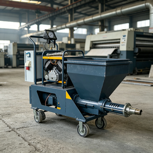 <span class=keywords><strong>Pistolet</strong></span> à mortier pneumatique portatif pour plâtrage mural, machine à projeter le stuc à 4 jets - Product Image 6