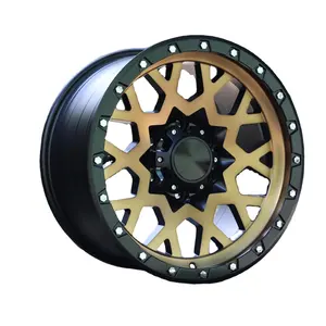 Pelek Roda Off Road SUV Aftermarket, Velg Mobil Off Road Aloi 17 18 20 Inci 6X135 4X4 Offroad untuk F150