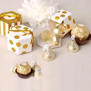 शादी कैंडी चॉकलेट कागज उपहार बॉक्स