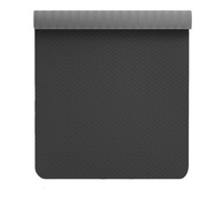 Tapis de yoga antidérapant en TPE avec couverture en rouleaux de couleur unique durable