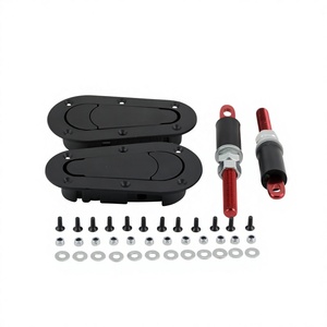Modification de la serrure du capot du moteur de voiture, universelle, en plastique ABS noir avec serrure, pour BMW Audi Honda Toyota Mitsubishi - Product Image 5