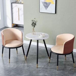 Hot Sale Sample Classic <strong>Stable</strong> Pedestal Modern Furniture Metal <strong>Table</strong> Top Glass White Round Dining <strong>Table</strong> With Metal Legs - Product Image 3