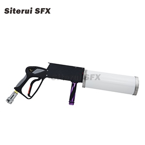SITERUI SFX DJ 20W LED <span class=keywords><strong>CO2</strong></span> Blaster Gun Equipo de escenario Jet Pistol control manual RGB LED Party - Product Image 1