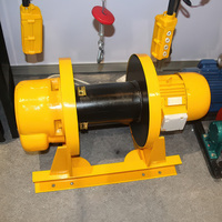 Treuil électrique haute vitesse JKD 1 tonne 2 tonnes 5 tonnes Treuil de levage et de traction