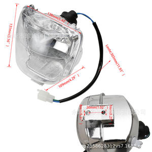 Dinosaur Led Headlight <b>For</b> Atv 50Cc 150Cc 12V Daytime <b>Running</b> <b>Light</b> With Three Wire Plug - Product Image 2