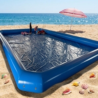 Piscine familiale gonflable géante en PVC épais et durable pour l'extérieur et les divertissements estivaux – Offre spéciale