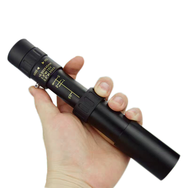 Monocular Ultra High Definition 10-300X40 Optical Sight High Times Adult Outdoor Bird Watching Wildlife Astronomical Telescope