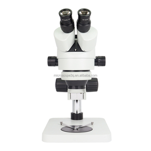 双眼鏡三眼電話修理PCBはんだ顕微鏡ズームステレオ顕微鏡スタンド付き - Product Image 2