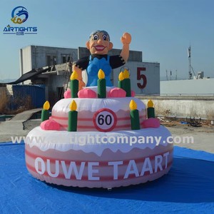 2.7m Haute Hollande Sarah Gâteau Ballon Gonflable Bon Marché OUWE TARRAT Ballon <span class=keywords><strong>pour</strong></span> <span class=keywords><strong>Location</strong></span> De Fête D'<span class=keywords><strong>anniversaire</strong></span> - Product Image 4