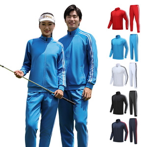 Men Polyester <b>Patchwork</b> Zip Up Nylon <b>Jacket</b> And Pants Jogger Gym Sets Custom Unisex Oem Nylon Track Suit - Product Image 5