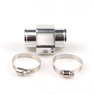26-40MM 알루미늄 수온 티 센서 어댑터 자동차 개조용 범용 연료/오일 압력 게이지 조인트 맞춤 로고 - Product Image 5