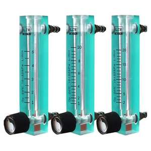 Rotamètre de type analogique Oxygène Système de débit de gaz industriel Régulateur d'oxygène portable avec débitmètre 15LPM Débitmètre d'oxygène médical - Product Image 2