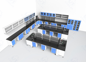 Mobiliario <span class=keywords><strong>de</strong></span> Laboratorio <span class=keywords><strong>de</strong></span> Investigación Científica Totalmente Funcional para Centros <span class=keywords><strong>de</strong></span> Tecnología Farmacéutica y Sanitaria, Talleres Escolares - Product Image 4