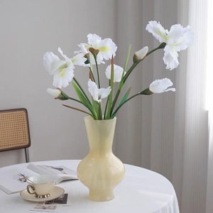 Fleur d'iris artificielle haute fidélité pour la décoration de la maison et du bureau, les événements de mariage, la photographie, les arrangements floraux, plante simulée - Product Image 3